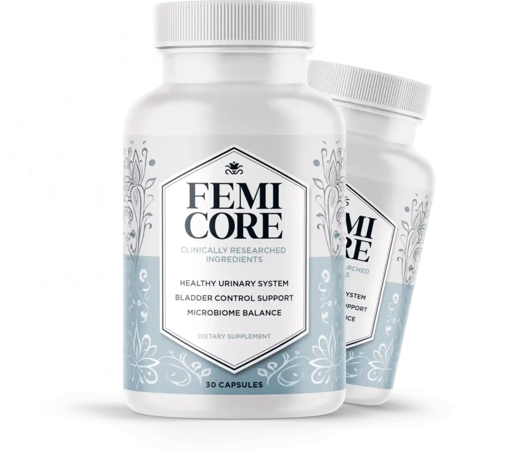 FemiCore supplement bottle