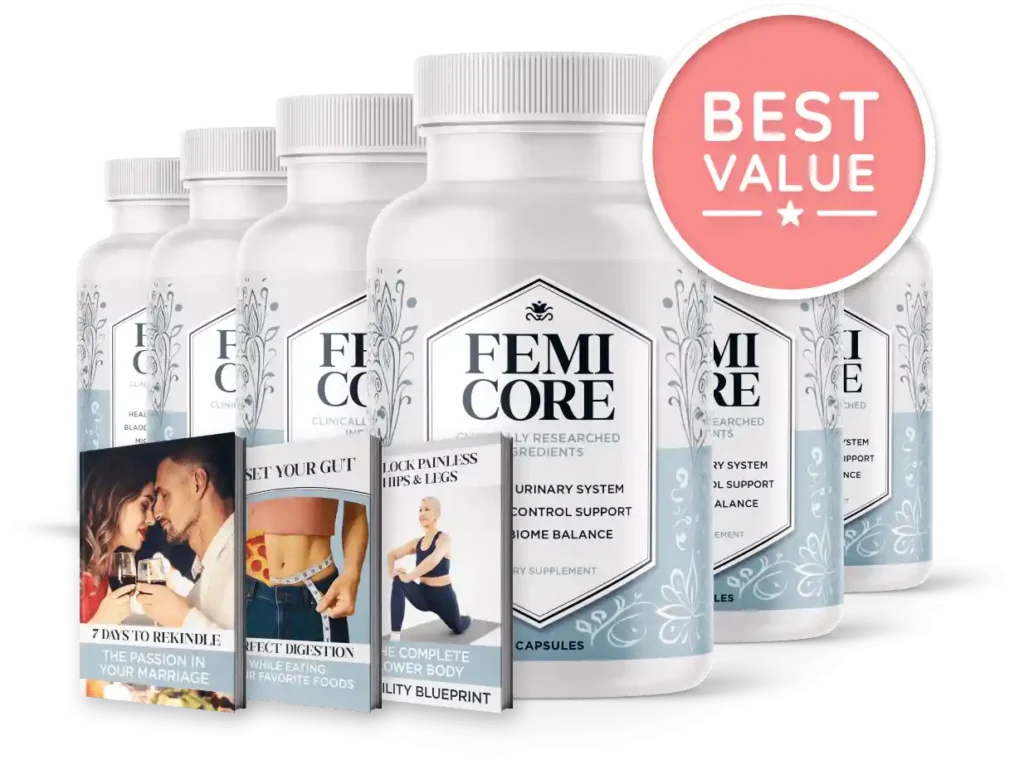 FemiCore 6-bottle package